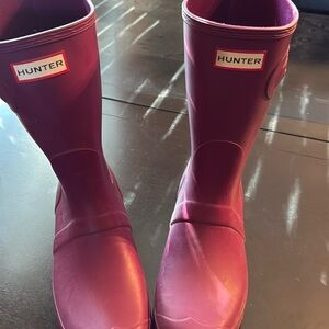 Hunter mid calf rain boots
